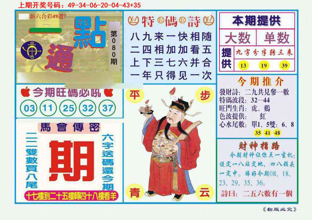 080期一点通[图]